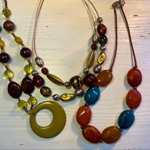 Lot of 3 necklaces!